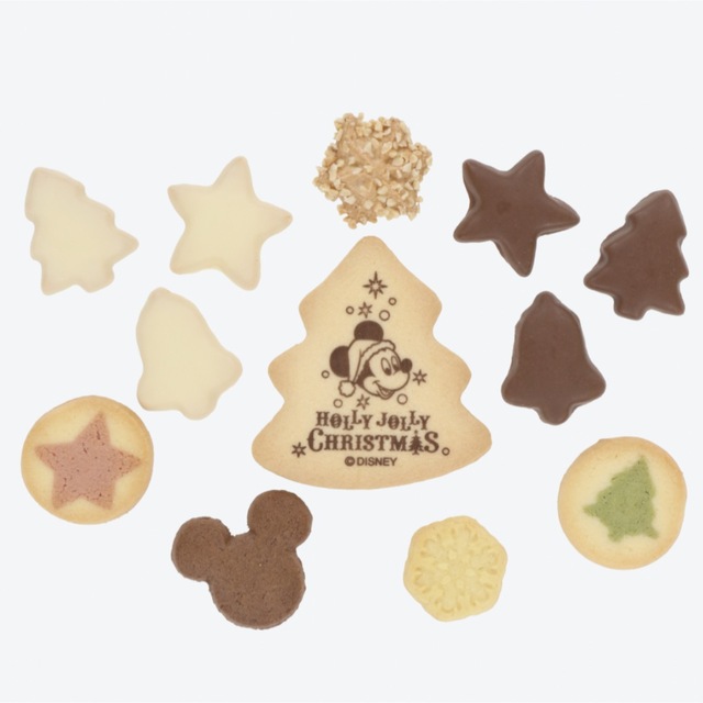 Disney(ディズニー)のディズニー クリスマス 2022 クッキー缶 食品/飲料/酒の食品(菓子/デザート)の商品写真