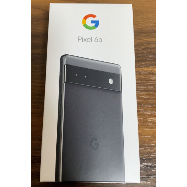 Google Pixel 6a　チャコール　ブラック　保護フィルム　ケース付きスマートフォン本体