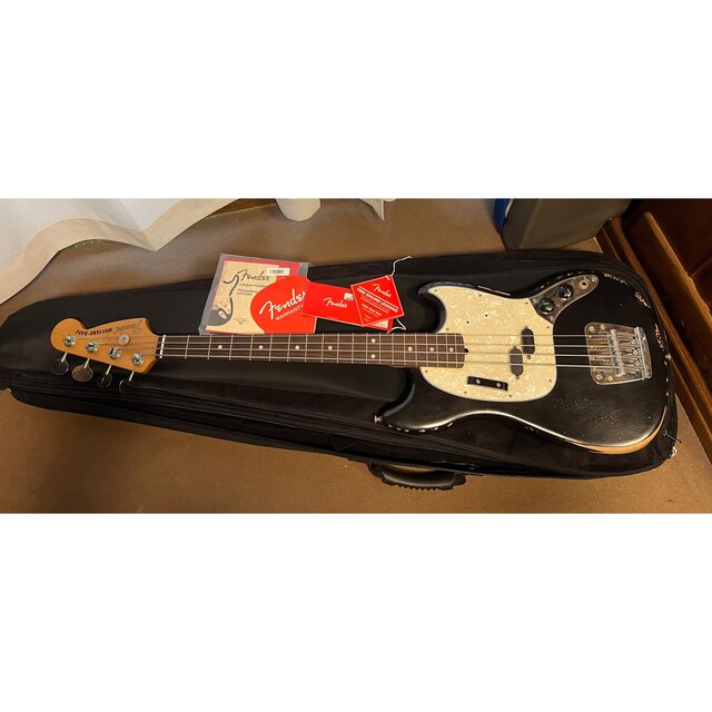 ランキング第1位 Worn Road JMJ 【美品】Fender - Fender Mustang Bk Bass エレキベース