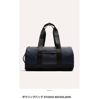 ザラ(ZARA)のザラ　スタジオニコルソン　ボウリングバッグ　完売品(ボストンバッグ)