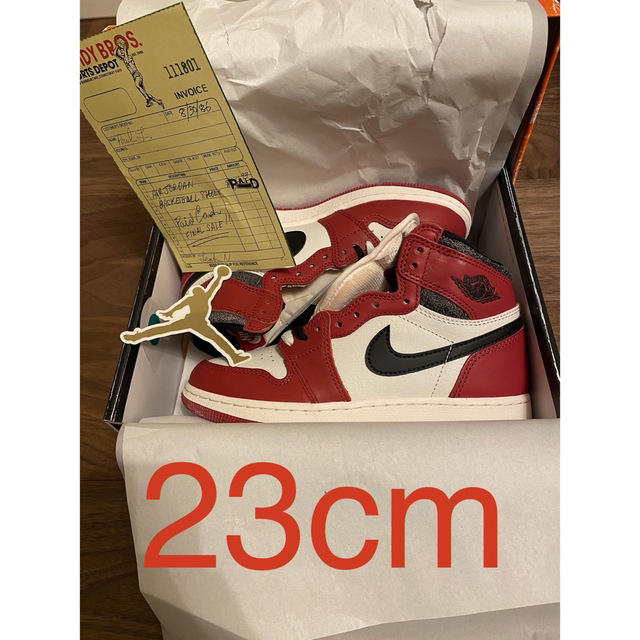 Nike Air Jordan 1 High OG Chicago 23cm