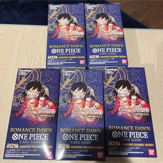 【新品・未開封】ONE PIECE ROMANCE DAWN 5BOX