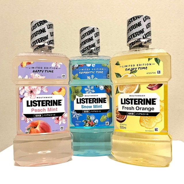 LISTERINE(リステリン)の【りり様専用】リステリン(低刺激) ３本セット コスメ/美容のオーラルケア(マウスウォッシュ/スプレー)の商品写真