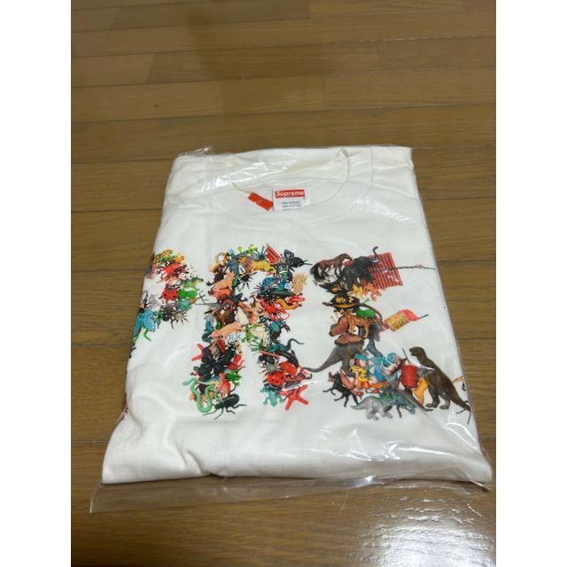 supreme Toy tee(white)