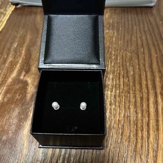 ミキモト(MIKIMOTO)のミキモトパールピアス5mm 18KWG(ピアス)