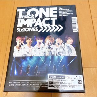 ストーンズ(SixTONES)の「SixTONES/TrackONE-IMPACT-〈初回盤・2枚組〉」 (アイドル)