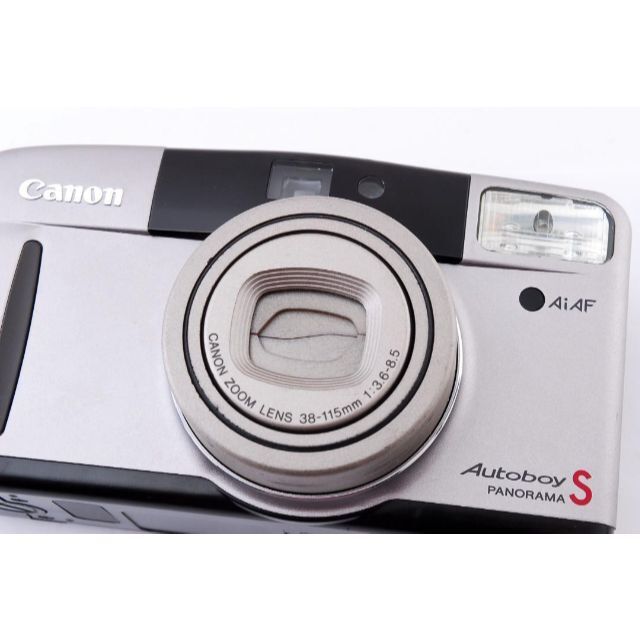 Canon - 【完動品】Canon Autoboy S 純正ストラップ付 フィルムカメラ