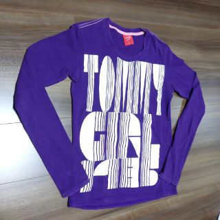 トミーガール(tommy girl)のtommy girl 紫　ロンティ(Tシャツ(長袖/七分))