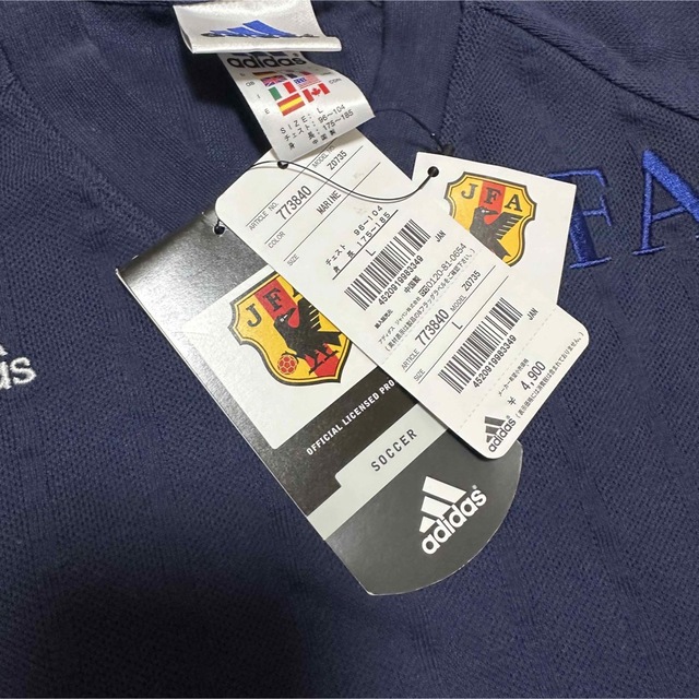 adidas - 未使用タグ付き adidas 日本代表 JFA サッカー Tシャツ Lの 