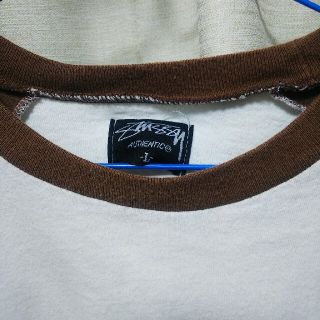 stussy ラグラン袖 七分丈シャツ