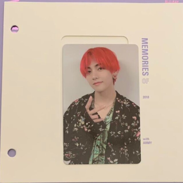 BTS MEMORIES 2018 Blu-rayテヒョン テテ トレカ V
