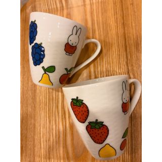 ノリタケ(Noritake)のノリタケ　ミッフィー　ペアマグカップ(グラス/カップ)