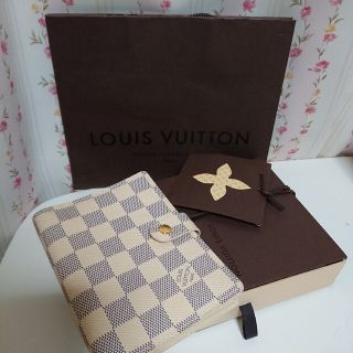 ルイヴィトン(LOUIS VUITTON)の100% 正規品 ルイ・ヴィトン ダミエ アズール 手帳(その他)