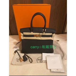 エルメス(Hermes)のmomo様専用⭐︎HERMESエルメス・バーキン30・希少ローズゴールド金具(ハンドバッグ)