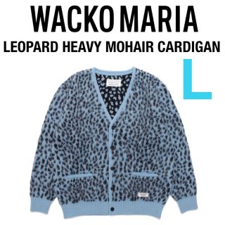 ワコマリア(WACKO MARIA)のWACKO MARIA レオパードヘビーモヘアカーディガン(カーディガン)