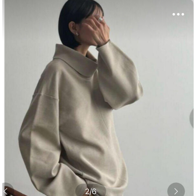 CLANE - CLANE STAND NECK WIDE TOPSの通販 by カリン's shop|クラネ