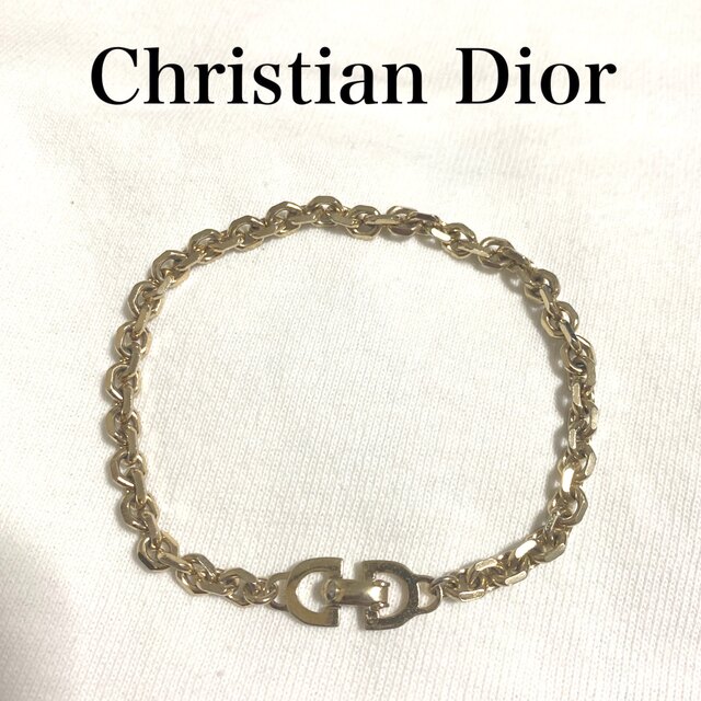 Christian Dior チェーンブレスレット vintage - ブレスレット/バングル