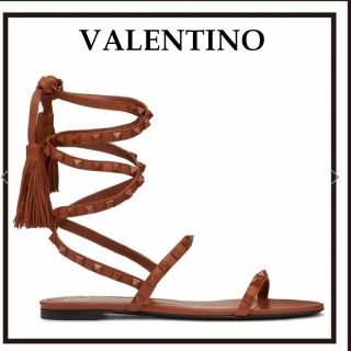 ヴァレンティノ(VALENTINO)のヴァレンティノ　レースアップサンダル(サンダル)