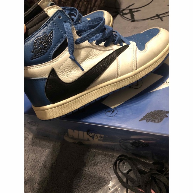 ２足セットnike travis scott jordan1 fragment