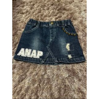 アナップキッズ(ANAP Kids)のANAP デニムスカート　90㌢★(スカート)