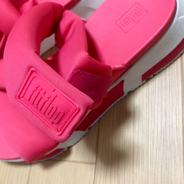 フィットフロップ fitflop 　サンダル　ウェッジソール 未使用品-ホワイト