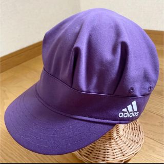 アディダス(adidas)の新品adidas アディダス キャップキャスケット 帽子キャップフリー紫パープル(キャップ)