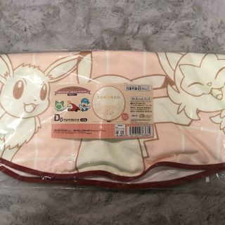 ポケモン(ポケモン)の【新品未使用】ポケモン1番くじ　D賞マルチタオルケット(キャラクターグッズ)