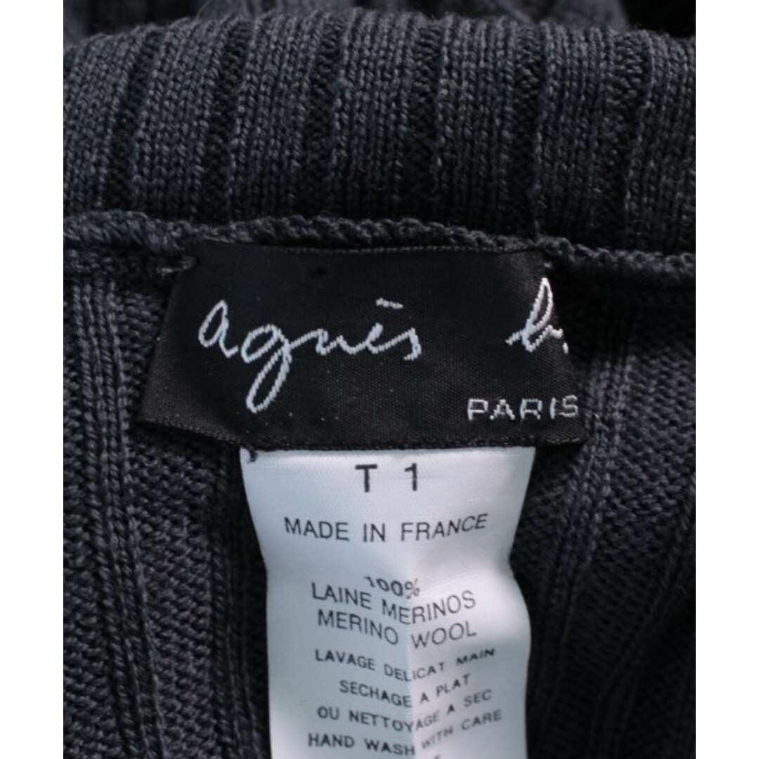 agnes b.(アニエスベー)のAgnes b. アニエスベー ニット・セーター 1(S位) ダークグレー 【古着】【中古】 レディースのトップス(ニット/セーター)の商品写真