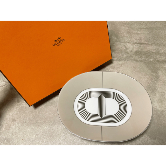 専用】HERMES ♥ ラリー24 オーバルプレート - 食器
