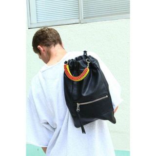 ザッツ(zattu)のithelicy イザリシー レザー 2way ショルダーバッグ リュック 黒(ショルダーバッグ)