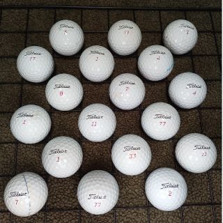 タイトリスト(Titleist)のタイトリストPROV1x(18球AB〜B)ロストボール(その他)