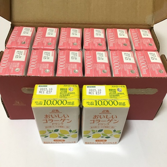 森永製菓(モリナガセイカ)のおいしいコラーゲンドリンク　森永　14本　125ml 食品/飲料/酒の健康食品(コラーゲン)の商品写真