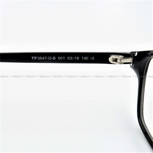 17290円 TOM FORD TF5647-D-B 001 メガネ ブルーライトカット 黒 トムフォードアイウェア サングラス/メガネ 
