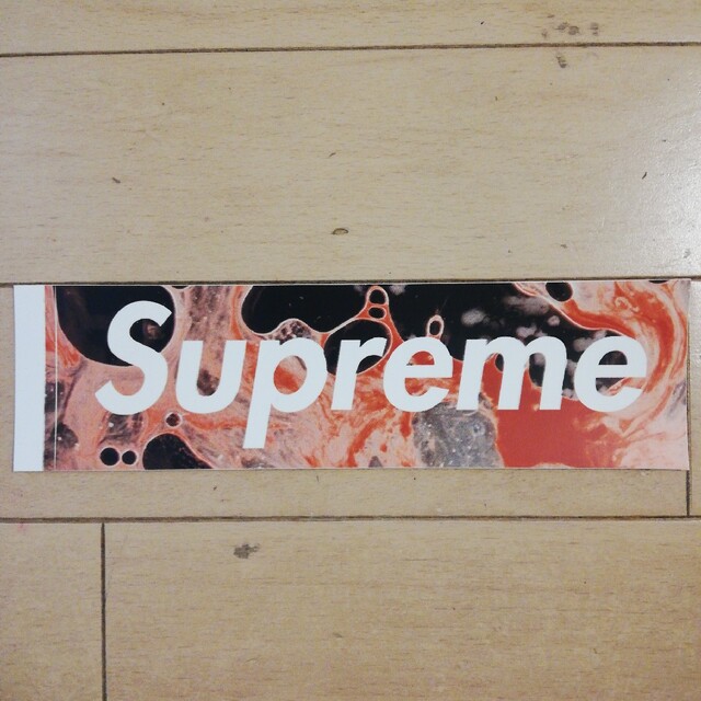 Supreme - SUPREME BLOOD AND SEMEN BOX LOGO STICKERの通販 by wavybone