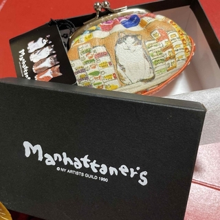 マンハッタナーズ(Manhattaner's)の♥️がま口財布👛新品未使用(大幅♦️値下げ‼️)(財布)