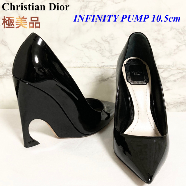 【極美品】Christian Dior「INFINITY」パテントレザーパンプス | フリマアプリ ラクマ