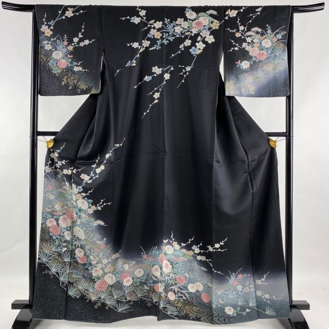 訪問着 美品 名品 身丈164.5cm 裄丈65.5cm 正絹