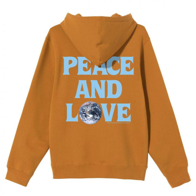 STUSSY Peace Love Hood フーディートップス