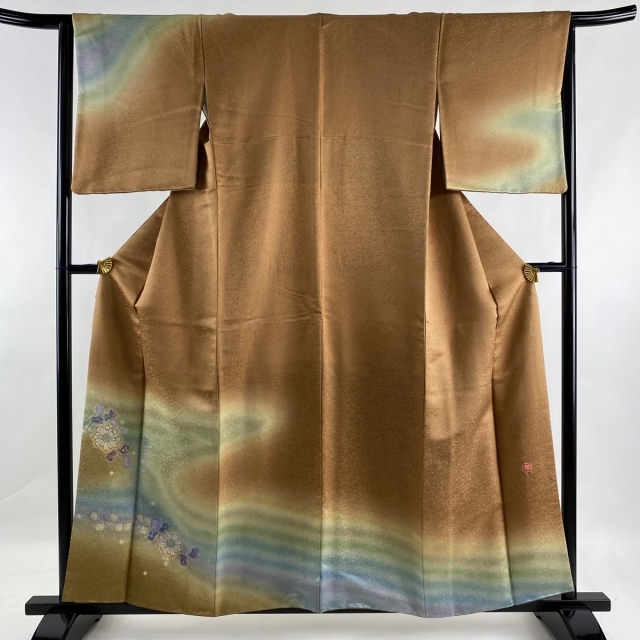 初回限定お試し価格】 訪問着 美品 逸品 身丈157.5cm 裄丈65cm 正絹