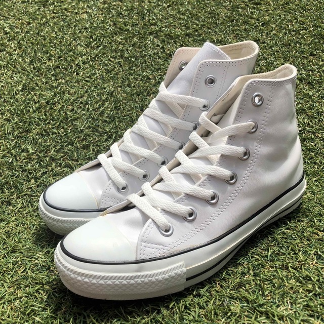 美品24 converse コンバース レザー オールスター HI HT621