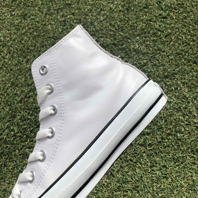 美品24 converse コンバース レザー オールスター HI HT621