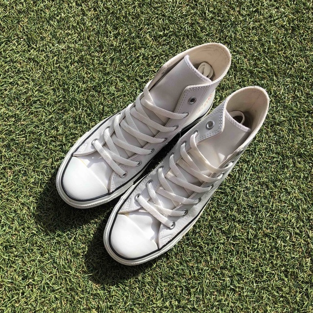 美品24 converse コンバース レザー オールスター HI HT621