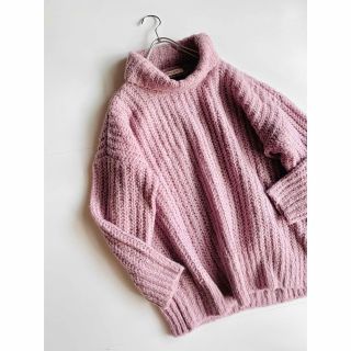 Demi-Luxe BEAMS - Demi-Luxe BEAMS モヘヤ混 タートルネック オーバー