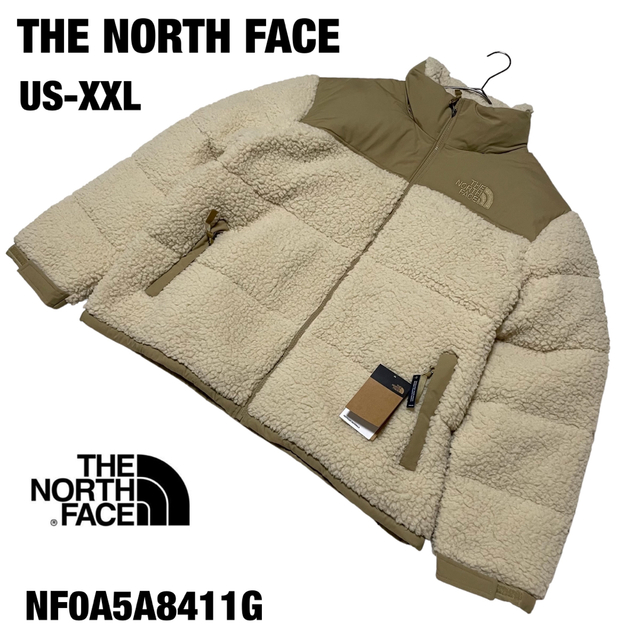 100％の保証 THE NORTH FACE 【新品】US-XXL ノースフェイス ダウンジャケット シェルパヌプシ ベージュ ダウンジャケット 