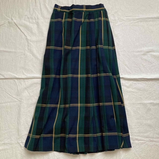 coen(コーエン)のcoenチェックプリーツスカート レディースのスカート(ロングスカート)の商品写真