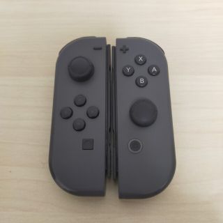 ニンテンドースイッチ(Nintendo Switch)のNintendoSwitch　ジョイコン　joy-con　グレー(携帯用ゲーム機本体)