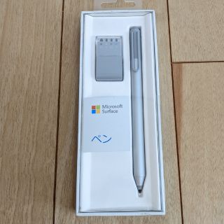 マイクロソフト(Microsoft)のMicrosoft Surface pen model 1710 シルバー(ノートPC)