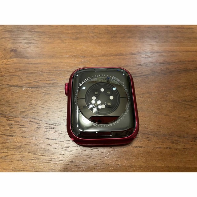 Apple Watch(アップルウォッチ)のApple Watch series7 RED 45mm GPS メンズの時計(腕時計(デジタル))の商品写真