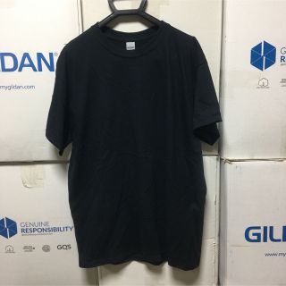 ギルタン(GILDAN)のGILDANギルダン★半袖無地Tシャツ★ポケット無し＊ブラック黒色★Mサイズ(Tシャツ/カットソー(半袖/袖なし))