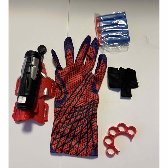 スパイダーマン ウェブシューター ウェブショット おもちゃ ロケット ダーツ エンタメ/ホビーのコスプレ(小道具)の商品写真